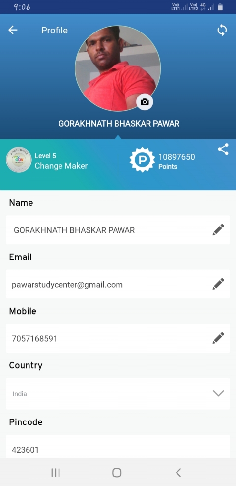 GORAKHNATH BHASKAR PAWAR