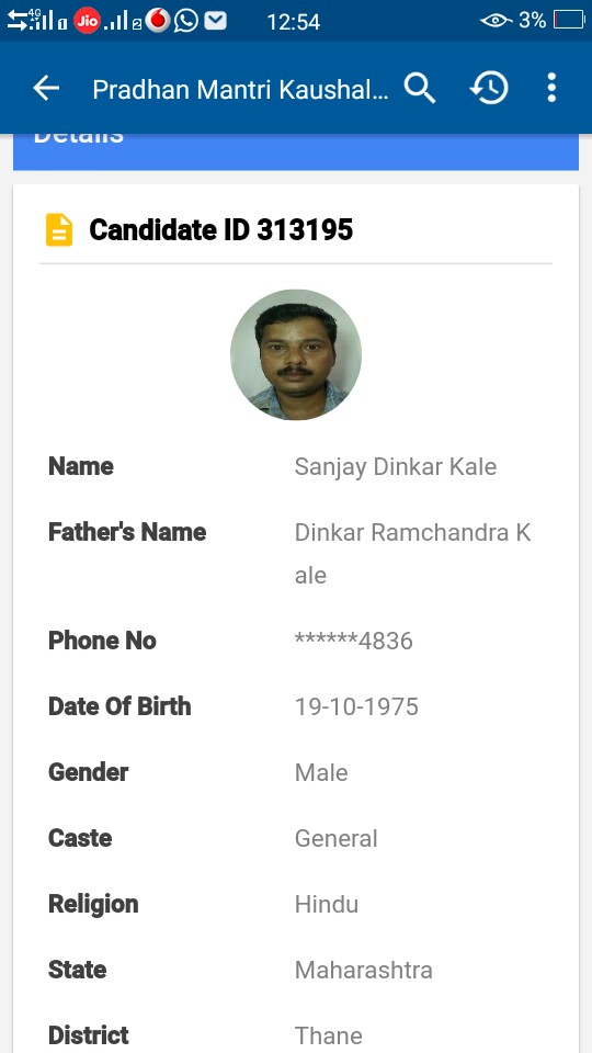 SANJAY DINKAR KALE