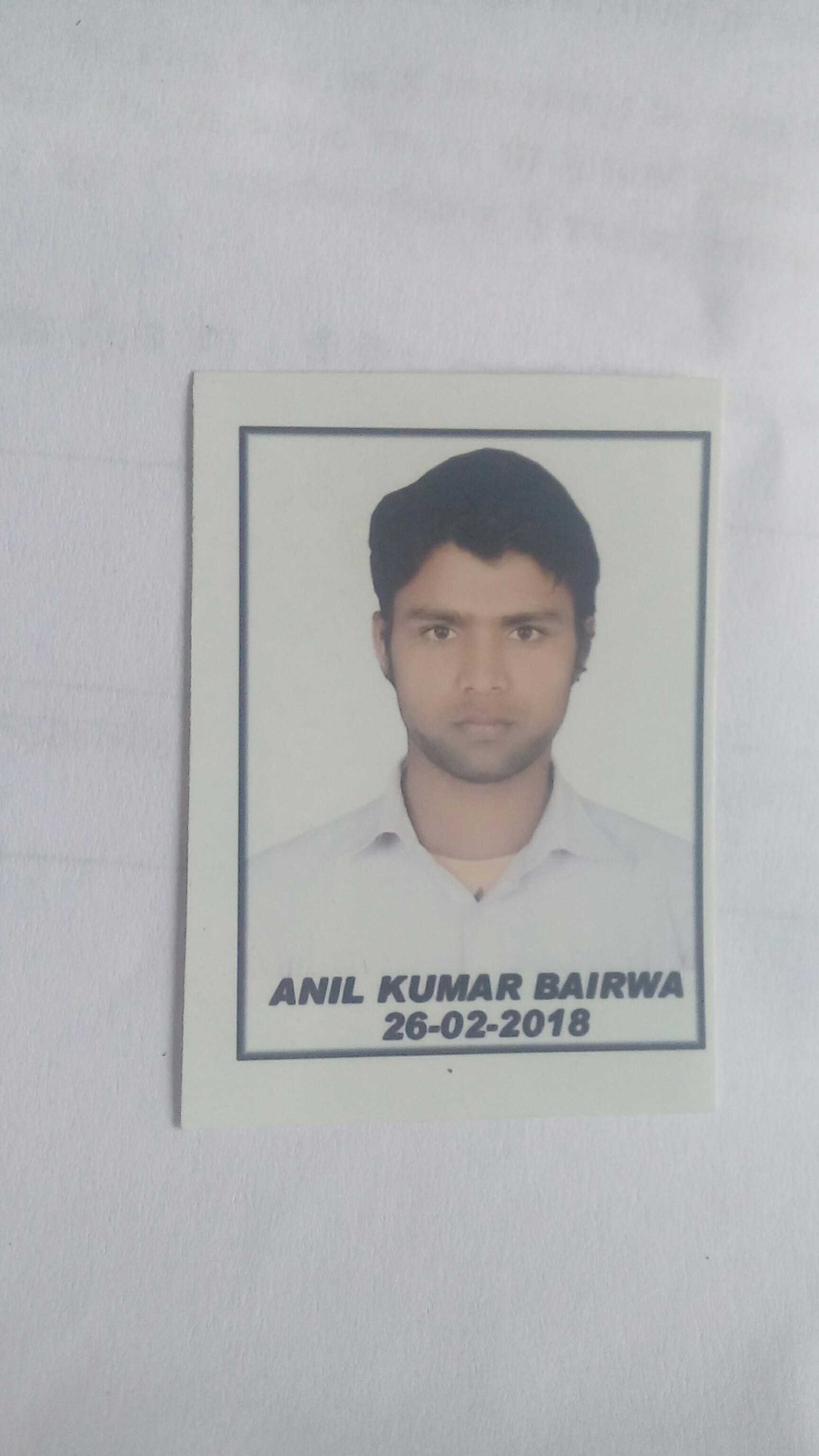 Anil Kumar Bairwa