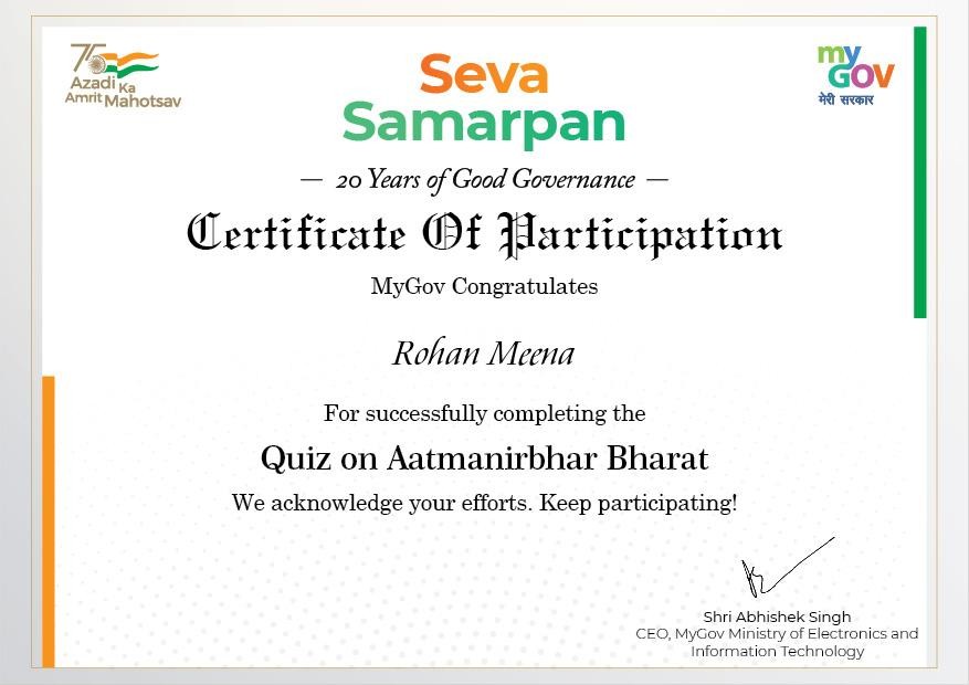 Rohan Meena