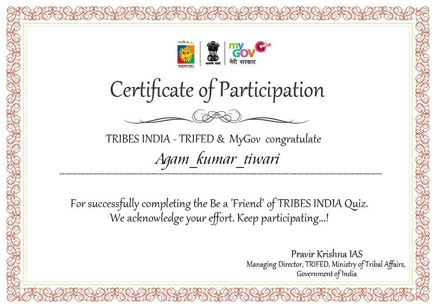 Agam Kumar  Tiwari